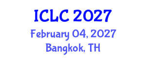 International Conference on Lung Cancer (ICLC) February 04, 2027 - Bangkok, Thailand International Conference on Lung Cancer (ICLC) February 04, 2027 - Bangkok, Thailand