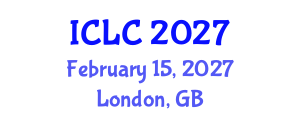 International Conference on Lung Cancer (ICLC) February 15, 2027 - London, United Kingdom International Conference on Lung Cancer (ICLC) February 15, 2027 - London, United Kingdom