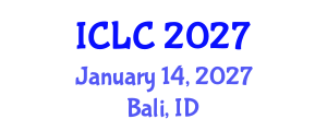International Conference on Lung Cancer (ICLC) January 14, 2027 - Bali, Indonesia International Conference on Lung Cancer (ICLC) January 14, 2027 - Bali, Indonesia