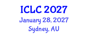 International Conference on Lung Cancer (ICLC) January 28, 2027 - Sydney, Australia International Conference on Lung Cancer (ICLC) January 28, 2027 - Sydney, Australia