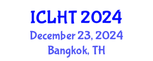International Conference on Lung Health and Tuberculosis (ICLHT) December 23, 2024 - Bangkok, Thailand