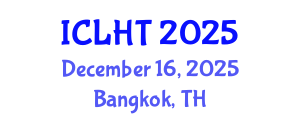 International Conference on Lung Health and Tuberculosis (ICLHT) December 16, 2025 - Bangkok, Thailand