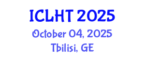 International Conference on Lung Health and Tuberculosis (ICLHT) October 04, 2025 - Tbilisi, Georgia
