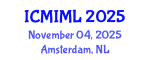 International Conference on Machine Intelligence and Machine Learning (ICMIML) November 04, 2025 - Amsterdam, Netherlands