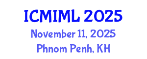 International Conference on Machine Intelligence and Machine Learning (ICMIML) November 11, 2025 - Phnom Penh, Cambodia