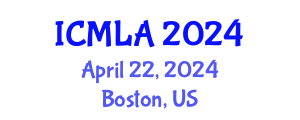International Conference on Machine Learning and Applications (ICMLA) April 22, 2024 - Boston, United States