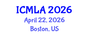 International Conference on Machine Learning and Applications (ICMLA) April 22, 2026 - Boston, United States