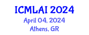 International Conference on Machine Learning and Artificial Intelligence (ICMLAI) April 04, 2024 - Athens, Greece