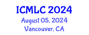 International Conference on Machine Learning and Computing (ICMLC) August 05, 2024 - Vancouver, Canada