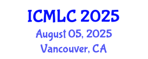 International Conference on Machine Learning and Computing (ICMLC) August 05, 2025 - Vancouver, Canada