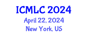 International Conference on Machine Learning and Cybernetics (ICMLC) April 22, 2024 - New York, United States