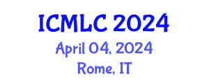 International Conference on Machine Learning and Cybernetics (ICMLC) April 04, 2024 - Rome, Italy