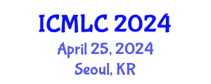 International Conference on Machine Learning and Cybernetics (ICMLC) April 25, 2024 - Seoul, Republic of Korea