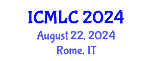International Conference on Machine Learning and Cybernetics (ICMLC) August 22, 2024 - Rome, Italy