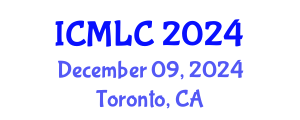 International Conference on Machine Learning and Cybernetics (ICMLC) December 09, 2024 - Toronto, Canada