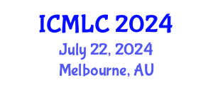 International Conference on Machine Learning and Cybernetics (ICMLC) July 22, 2024 - Melbourne, Australia