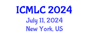 International Conference on Machine Learning and Cybernetics (ICMLC) July 11, 2024 - New York, United States