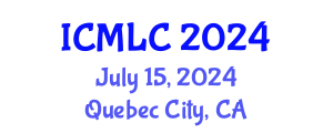 International Conference on Machine Learning and Cybernetics (ICMLC) July 15, 2024 - Quebec City, Canada