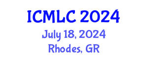 International Conference on Machine Learning and Cybernetics (ICMLC) July 18, 2024 - Rhodes, Greece