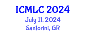International Conference on Machine Learning and Cybernetics (ICMLC) July 11, 2024 - Santorini, Greece
