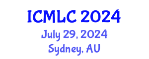 International Conference on Machine Learning and Cybernetics (ICMLC) July 29, 2024 - Sydney, Australia