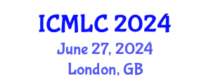 International Conference on Machine Learning and Cybernetics (ICMLC) June 27, 2024 - London, United Kingdom