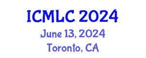 International Conference on Machine Learning and Cybernetics (ICMLC) June 13, 2024 - Toronto, Canada
