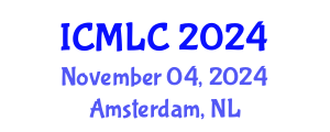 International Conference on Machine Learning and Cybernetics (ICMLC) November 04, 2024 - Amsterdam, Netherlands