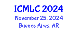 International Conference on Machine Learning and Cybernetics (ICMLC) November 25, 2024 - Buenos Aires, Argentina