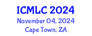 International Conference on Machine Learning and Cybernetics (ICMLC) November 04, 2024 - Cape Town, South Africa