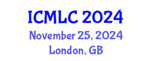 International Conference on Machine Learning and Cybernetics (ICMLC) November 25, 2024 - London, United Kingdom
