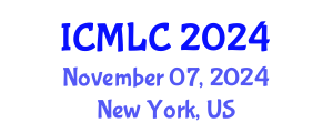International Conference on Machine Learning and Cybernetics (ICMLC) November 07, 2024 - New York, United States