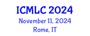 International Conference on Machine Learning and Cybernetics (ICMLC) November 11, 2024 - Rome, Italy