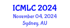 International Conference on Machine Learning and Cybernetics (ICMLC) November 04, 2024 - Sydney, Australia