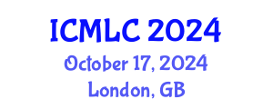 International Conference on Machine Learning and Cybernetics (ICMLC) October 17, 2024 - London, United Kingdom