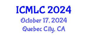 International Conference on Machine Learning and Cybernetics (ICMLC) October 17, 2024 - Quebec City, Canada