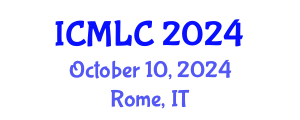 International Conference on Machine Learning and Cybernetics (ICMLC) October 10, 2024 - Rome, Italy