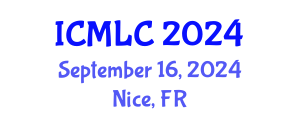 International Conference on Machine Learning and Cybernetics (ICMLC) September 16, 2024 - Nice, France