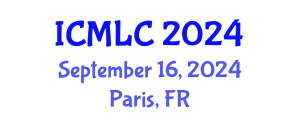 International Conference on Machine Learning and Cybernetics (ICMLC) September 16, 2024 - Paris, France