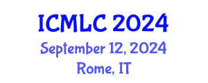 International Conference on Machine Learning and Cybernetics (ICMLC) September 12, 2024 - Rome, Italy