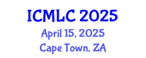 International Conference on Machine Learning and Cybernetics (ICMLC) April 15, 2025 - Cape Town, South Africa