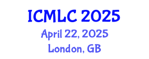 International Conference on Machine Learning and Cybernetics (ICMLC) April 22, 2025 - London, United Kingdom