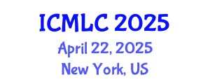 International Conference on Machine Learning and Cybernetics (ICMLC) April 22, 2025 - New York, United States