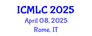 International Conference on Machine Learning and Cybernetics (ICMLC) April 08, 2025 - Rome, Italy