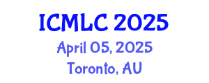International Conference on Machine Learning and Cybernetics (ICMLC) April 05, 2025 - Toronto, Australia