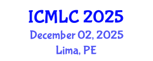 International Conference on Machine Learning and Cybernetics (ICMLC) December 02, 2025 - Lima, Peru