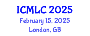 International Conference on Machine Learning and Cybernetics (ICMLC) February 15, 2025 - London, United Kingdom