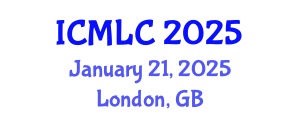 International Conference on Machine Learning and Cybernetics (ICMLC) January 21, 2025 - London, United Kingdom