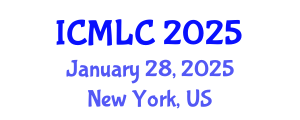 International Conference on Machine Learning and Cybernetics (ICMLC) January 28, 2025 - New York, United States