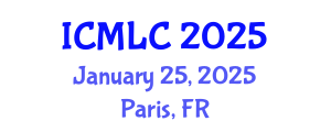 International Conference on Machine Learning and Cybernetics (ICMLC) January 25, 2025 - Paris, France